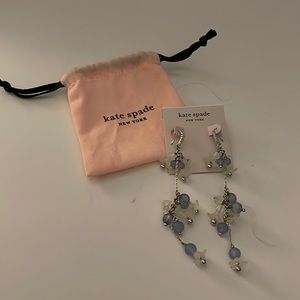 Kate Spade Full Floret Dangle Earrings NWT